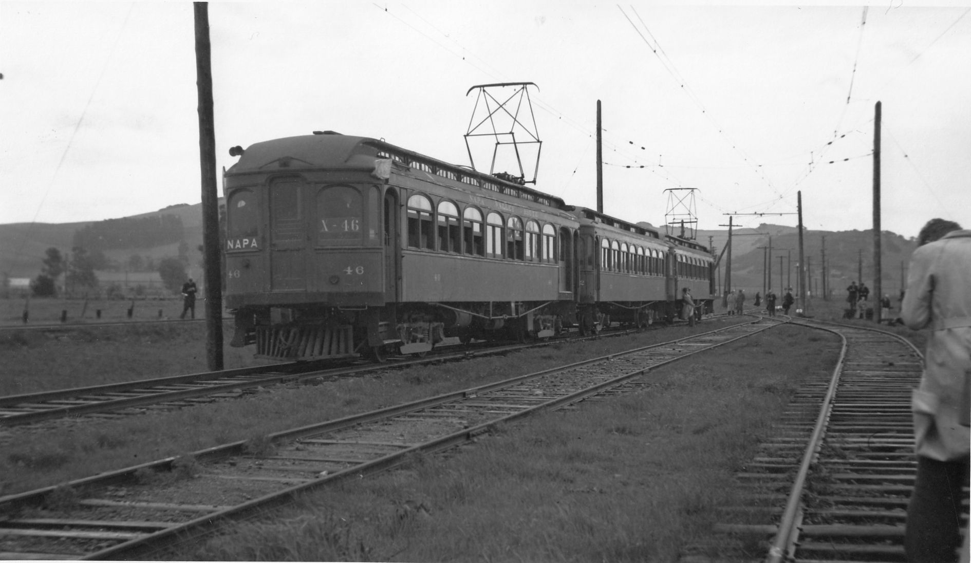 Napa Valley Route Cars 46, 52, 42